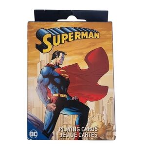 DC Superman Playing Cards NWT